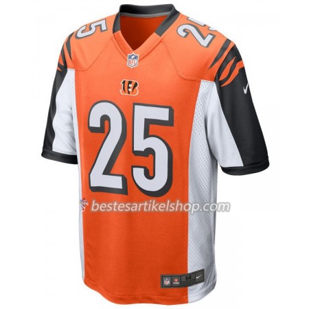 Herren Cincinnati Bengals Trikot Giovani Bernard 25 Nike Orange